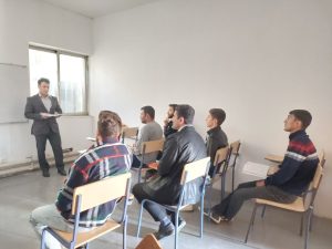 بازدید کتر رضاپور از روند برگزاری کلاس های آموزشی مرکز علمی کاربردی یخچالسازی لرستان
